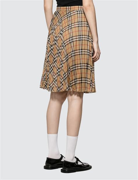 burberry pearl check pleated skirt|burberry vintage check pleated skirt.